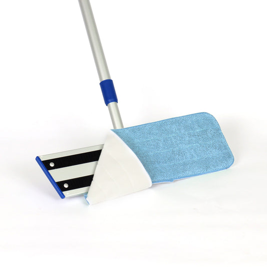 18 in. Microfiber Flat Mop Kit