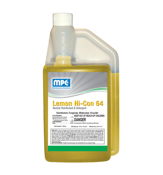 Lemon Hi-Con Disinfectant