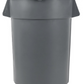 44 Gallon Gray Trash Can