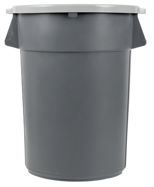 44 Gallon Gray Trash Can