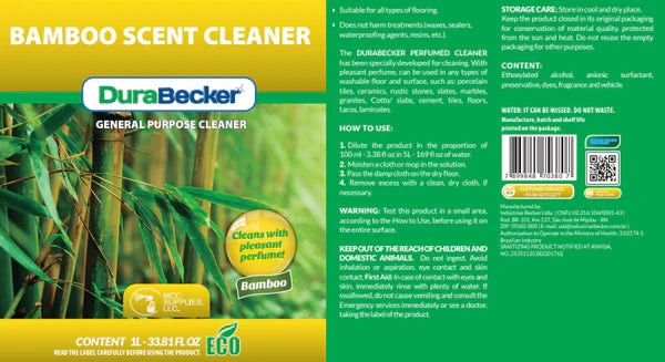Multi-Purpose Bamboo Scented Cleaner - Commercial-Grade & Eco-friendly
