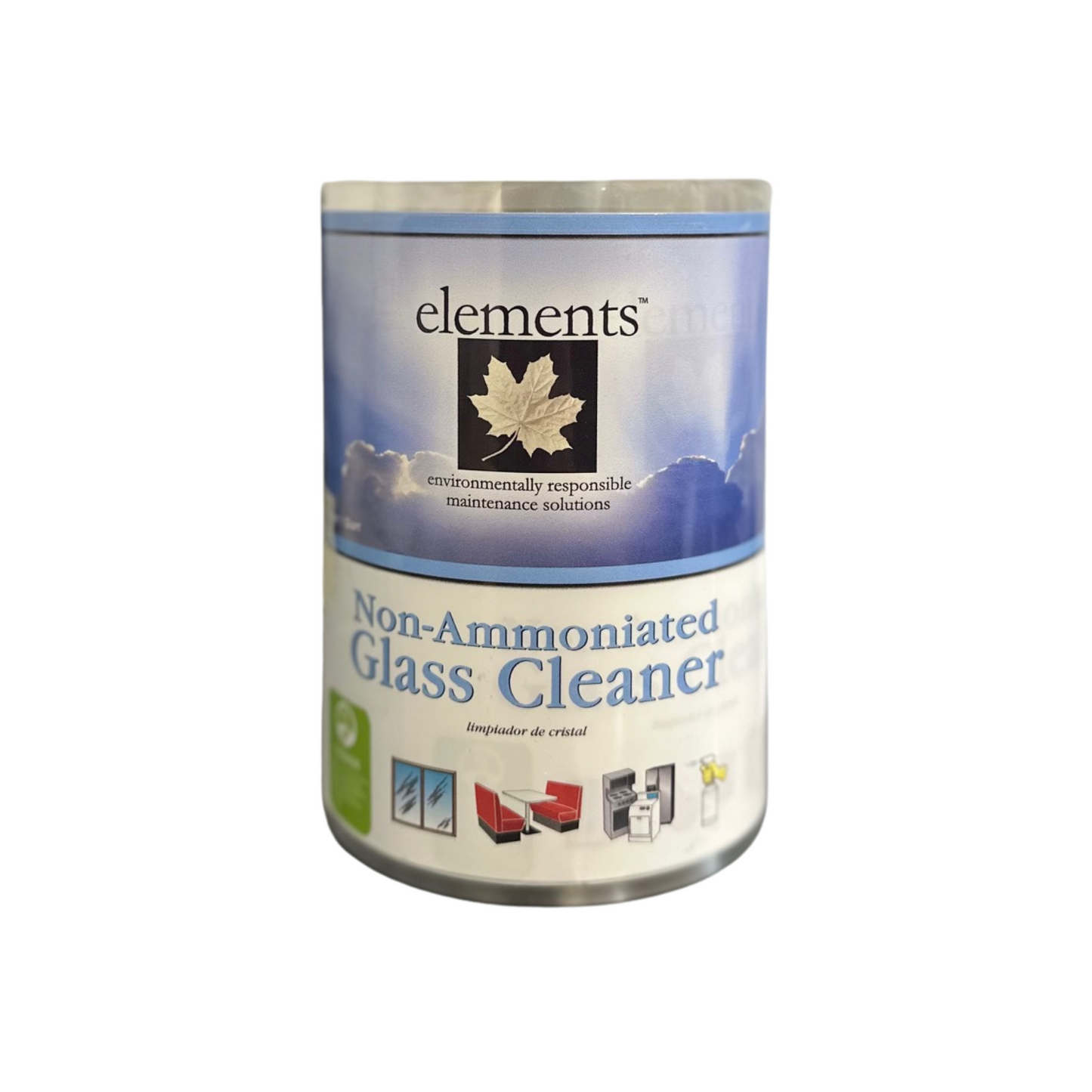 Non-Ammoniated Glass Cleaner Labels - 20/roll