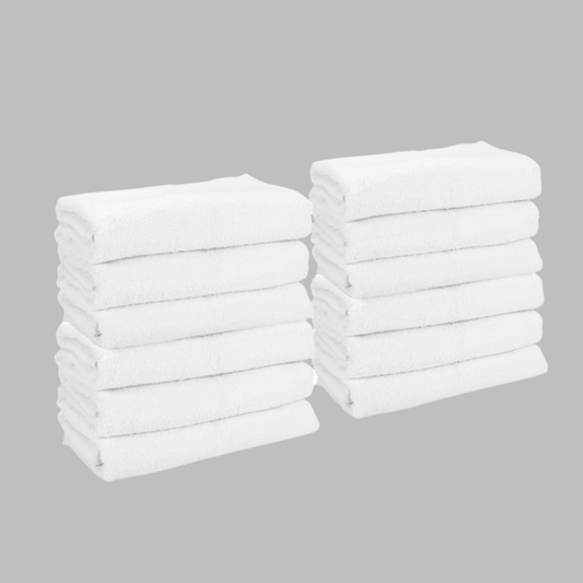 POWER GYM TOWEL 22X44 6LB WHITE