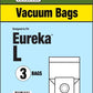 Clean Obsessed - Eureka Type L & Johnnyvac Prima Micro Paper Bags - 3/PK