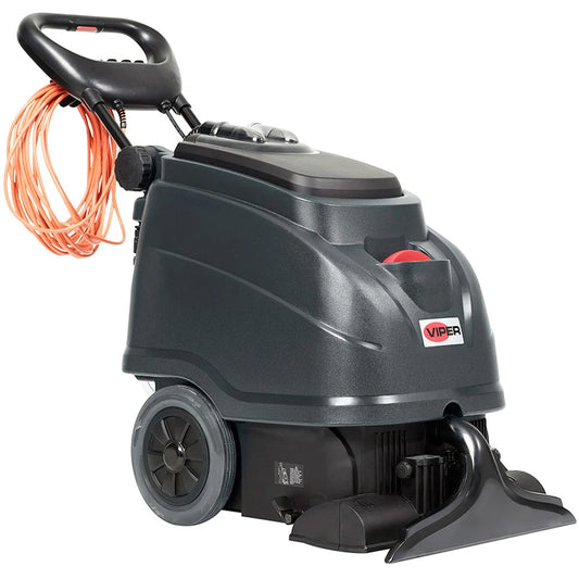 Viper - CEX410 Self-Contained 9 Gallon Carpet Extractor, 16", 120 PSI Pump