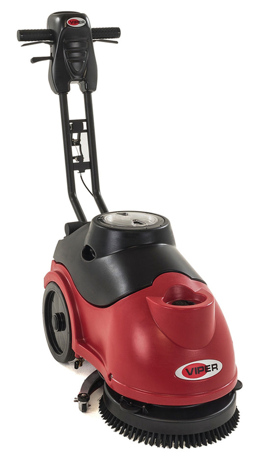 (Contact for Availability) Viper - FANG15B 15" AGM Cordless Walk Behind Disc Floor Scrubber - 3.5 Gallon