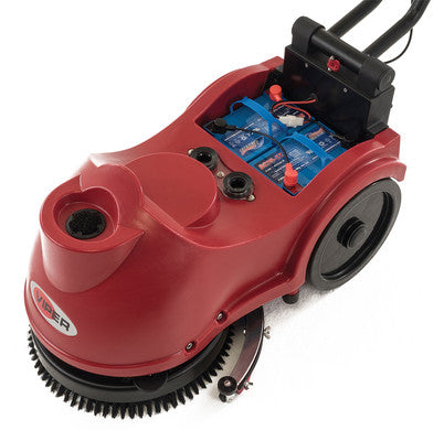 (Contact for Availability) Viper - FANG15B 15" AGM Cordless Walk Behind Disc Floor Scrubber - 3.5 Gallon