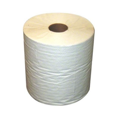 White Towel - 7.87" x 800', 2" core. 1 Ply – 6/CS