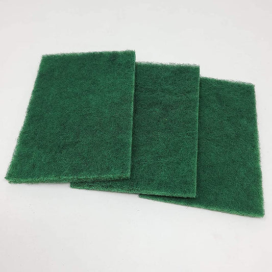 Green Scrub Pad 10/PK (Bulk Heavy Duty)