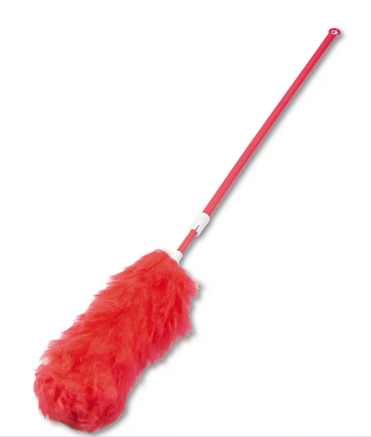 Lambswool Extendable Duster Plastic Handle Extends 35" to 48