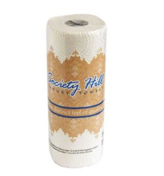 Society Hill Kitchen 2-Ply Paper Towels, 70 Sheets/Roll, 30 Rolls