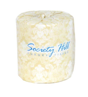 Toilet paper Society Hill Bath Tissue - 4.5" x 3" - 350 Sheets (96/CS)