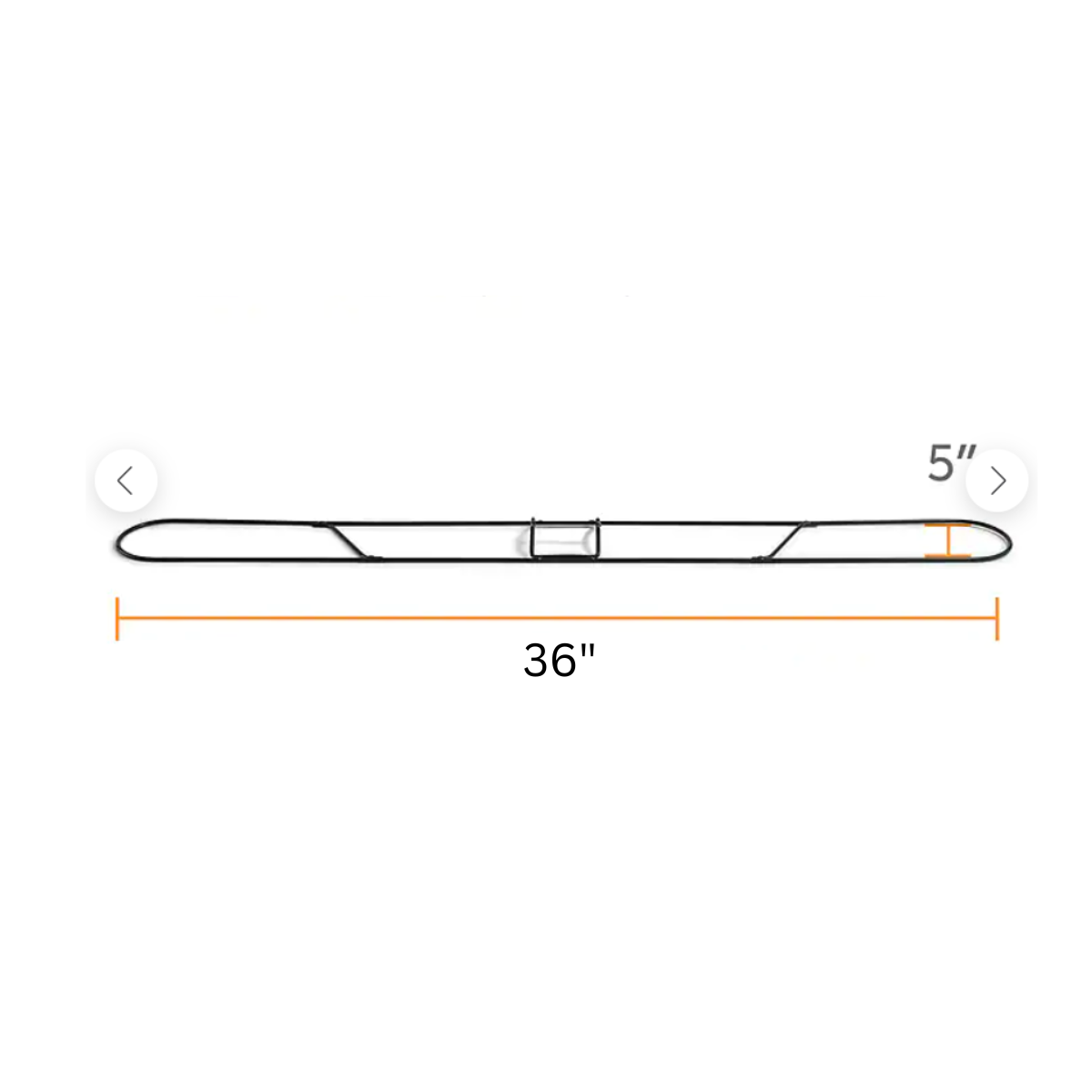 Clip-on Dust Mop Frame 36"x5"